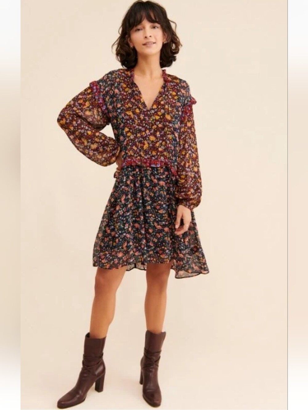 Anthropologie NWTs Helene Tunic Dress